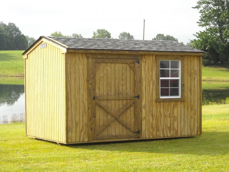 Custom Gable Shed Plans, 10 x 16 Shed, Detailed Building Plans