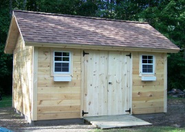 Custom Gable Shed Plans, 12 x 12 Shed, Detailed Building Plans