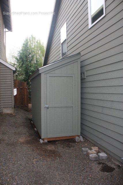slant roof shed plans download