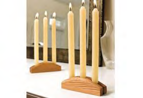 Candle Holders from Hardwood Flooring Plans, Easy Wood Plans
