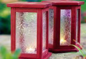 Purpleheart Patio Lantern Plans, Spice Up Your Living Space