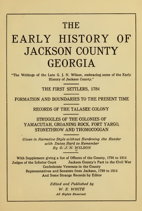 Georgia Genealogy