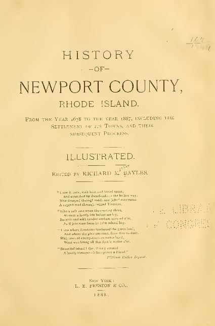 Rhode Island Genealogy