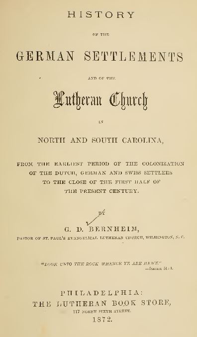South Carolina History and Genealogy