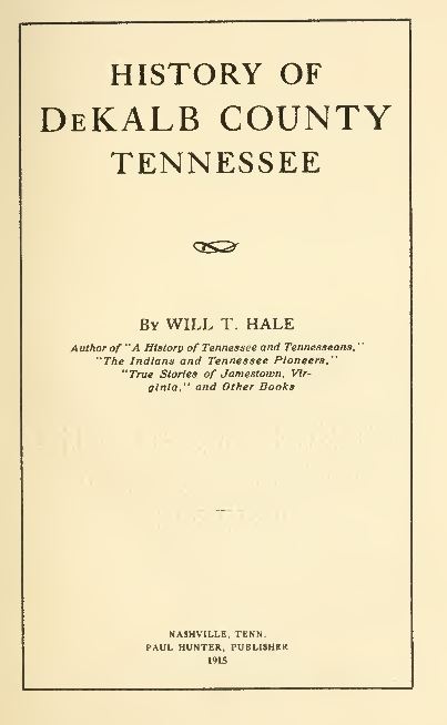 Tennessee History and Genealogy