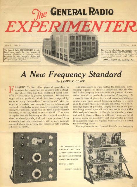 General Radio Experimenter