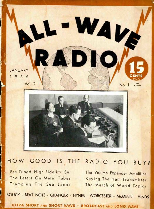 all wave radio short wave radio magazine