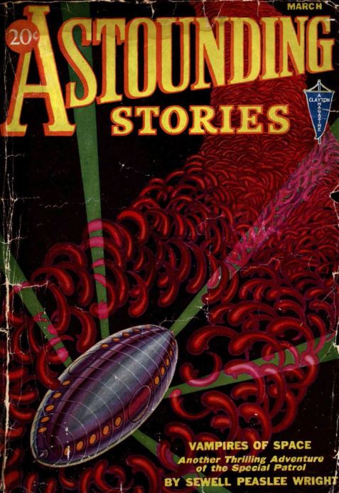 Astounding Stories Pulp Fiction Magazine