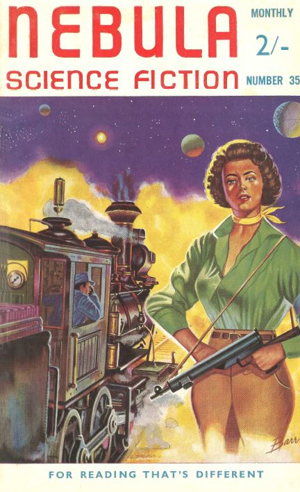 Nebula Science Fiction Pulp Fiction Magazine