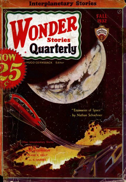 Wonder Stories Pulp Fiction Magazine