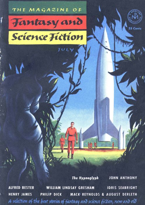 Fantasy and Science Fiction Pulp Fiction Magazine