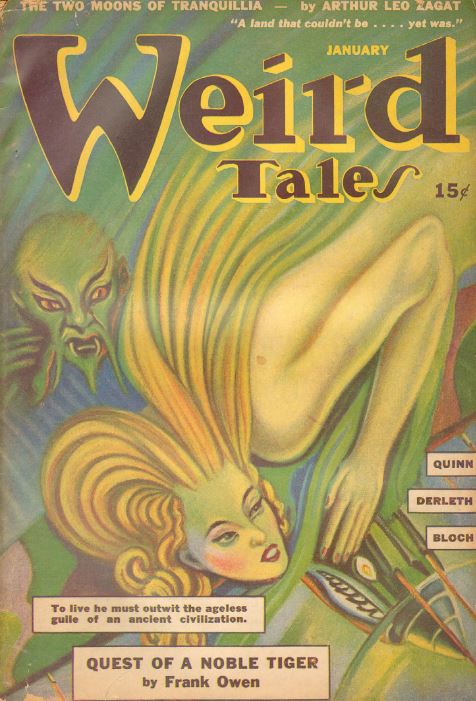 Weird Tales Pulp Fiction Magazine