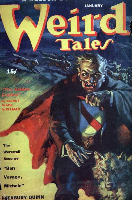 Weird Tales Pulp Fiction Magazine