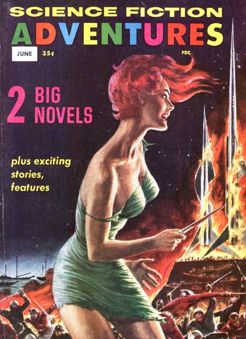 Science Fiction Pulp Fiction Magazine
