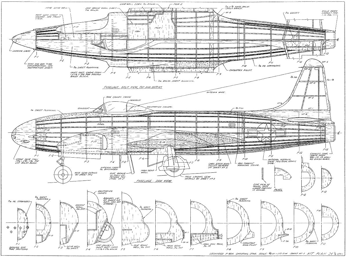 135+ JETEX Model Airplane Plans Scale Templates, Jets, Scratch Build