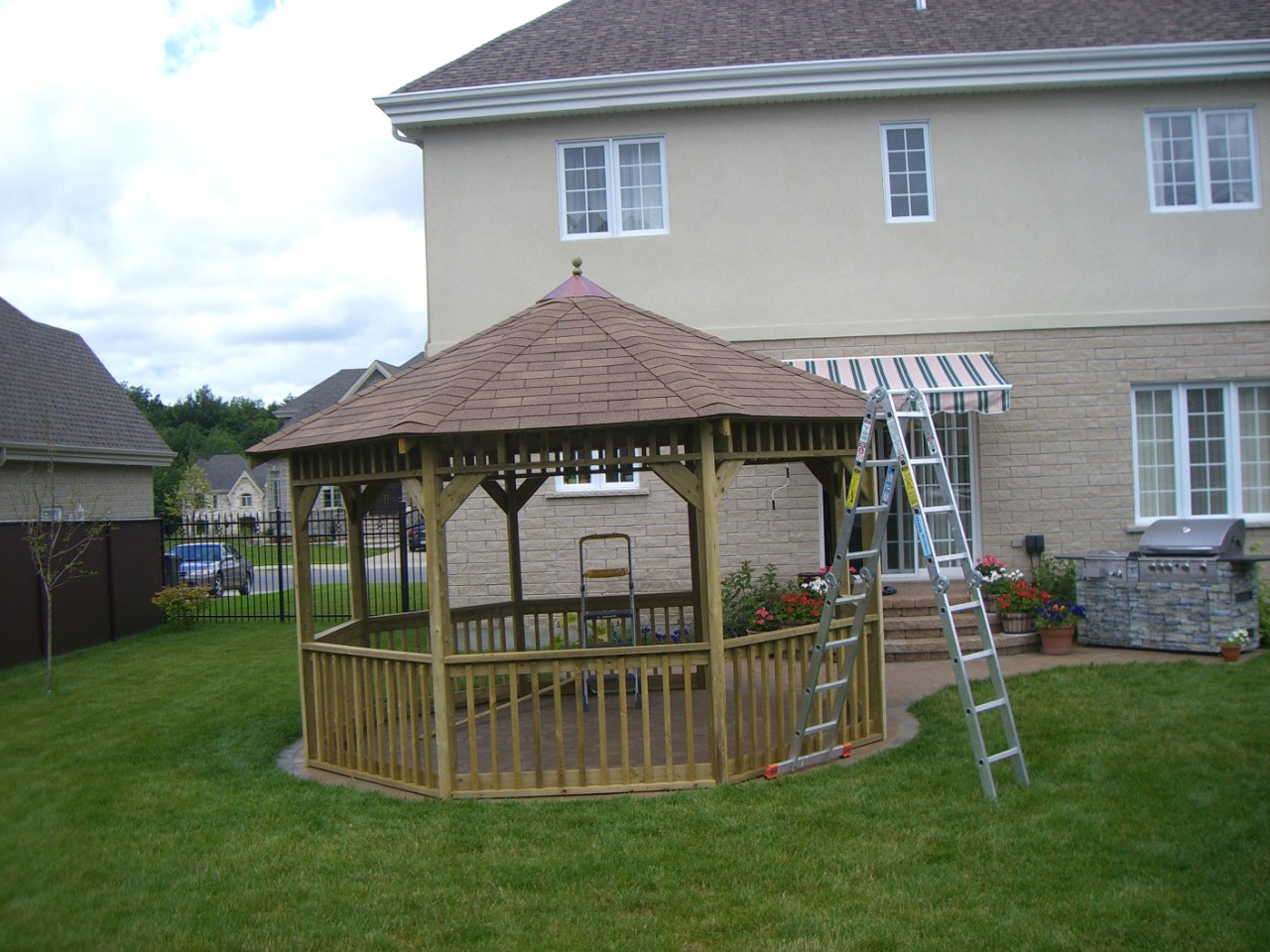 GAZEBO PLANS, 10FT HEXAGON, EASY WOODWORKING PLANS, STEP BY STEP DIY