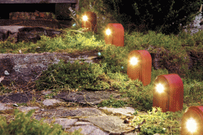 LED Patio Lights Plans, Simple Step By Step Backyard Wood Plans