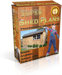 super shed plans package