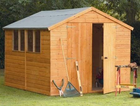 Custom Gable Shed Plans, 10 x 8 Shed, Detailed Building Plans