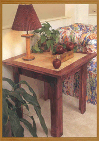 furniture end table wood plans package
