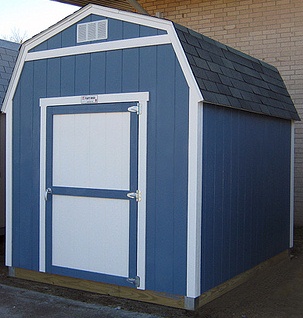 Custom Gambrel Shed Plans, 8 x 8 Shed, Detailed Building Plans