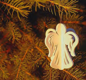Learn How to Build A Christmas Tree Angel Ornament