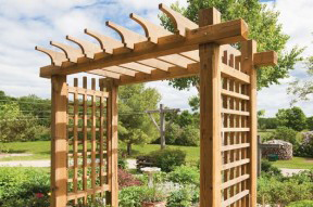 Garden Gateway Pergola Plans, Project WoodWorking Plans