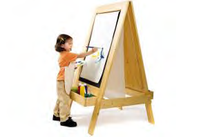 Perfect Child's Easel Wood Plans - Click Image to Close