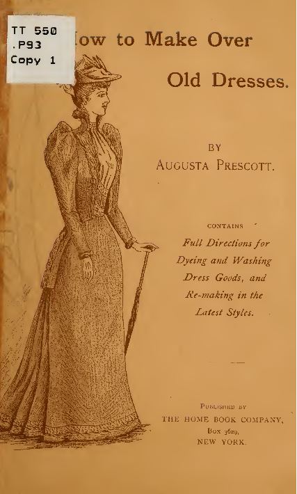 Vintage Clothes, Hats, Needlework Books