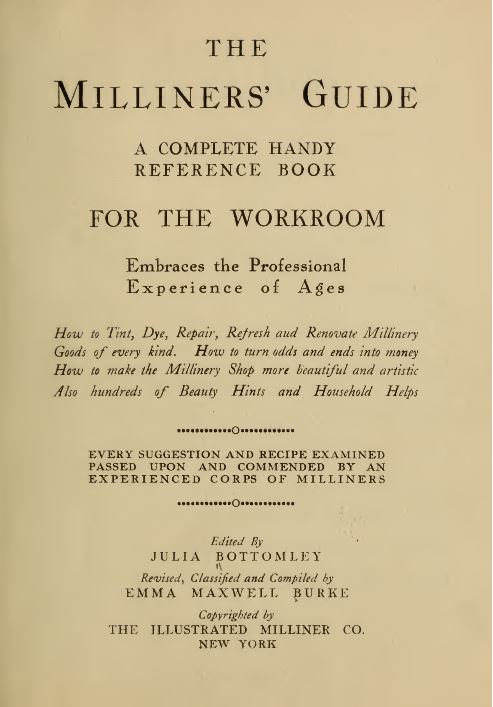 Vintage Clothes, Hats, Needlework Books