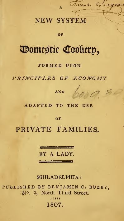 Vintage Cookbooks Library