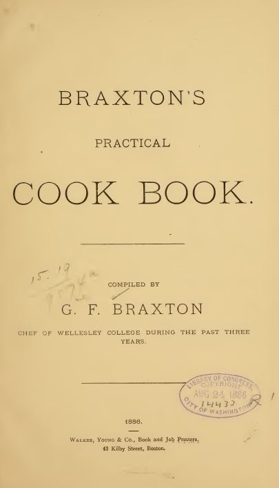 Vintage Cookbooks Library