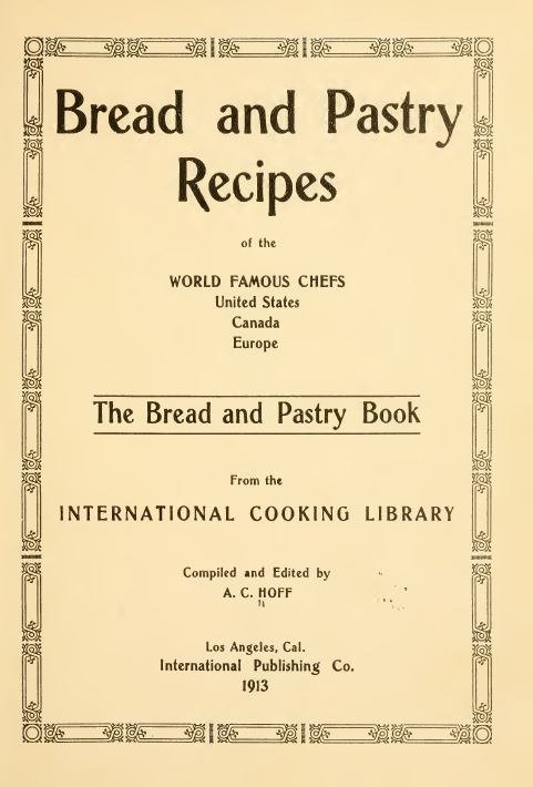 Vintage Cookbooks Library