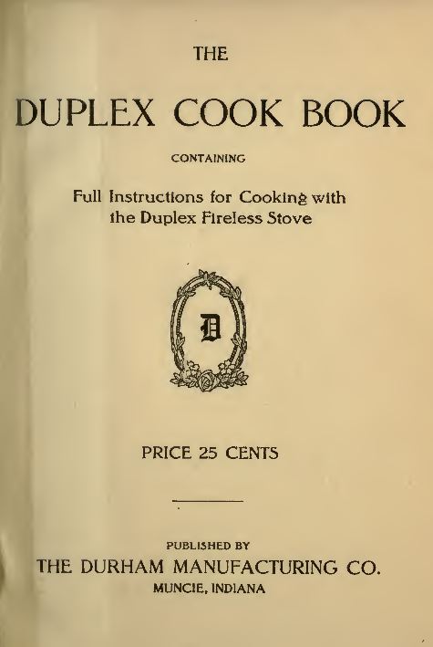 Vintage Cookbooks Library