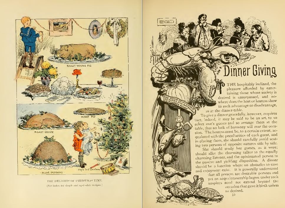 Vintage Cookbooks Library