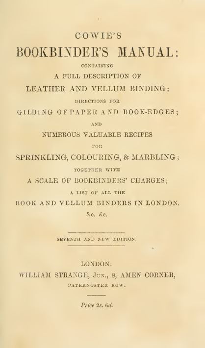 Vintage leatherworking leather Library