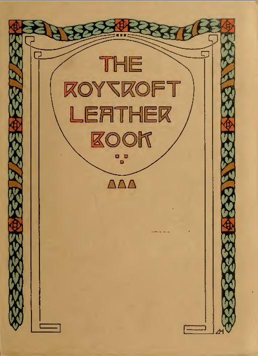 Vintage leatherworking leather Library