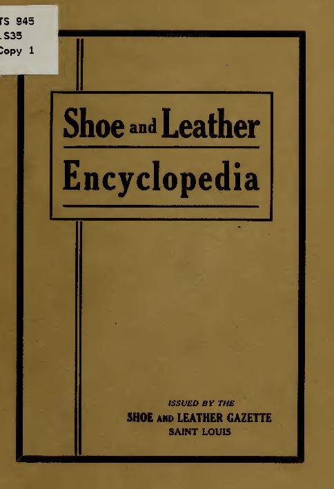 Vintage leatherworking leather Library
