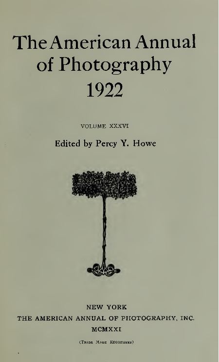 The American Annual of Photography