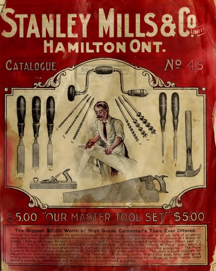 180 Antique Tool Catalogs and Brochures, Price Guides, Craftsman