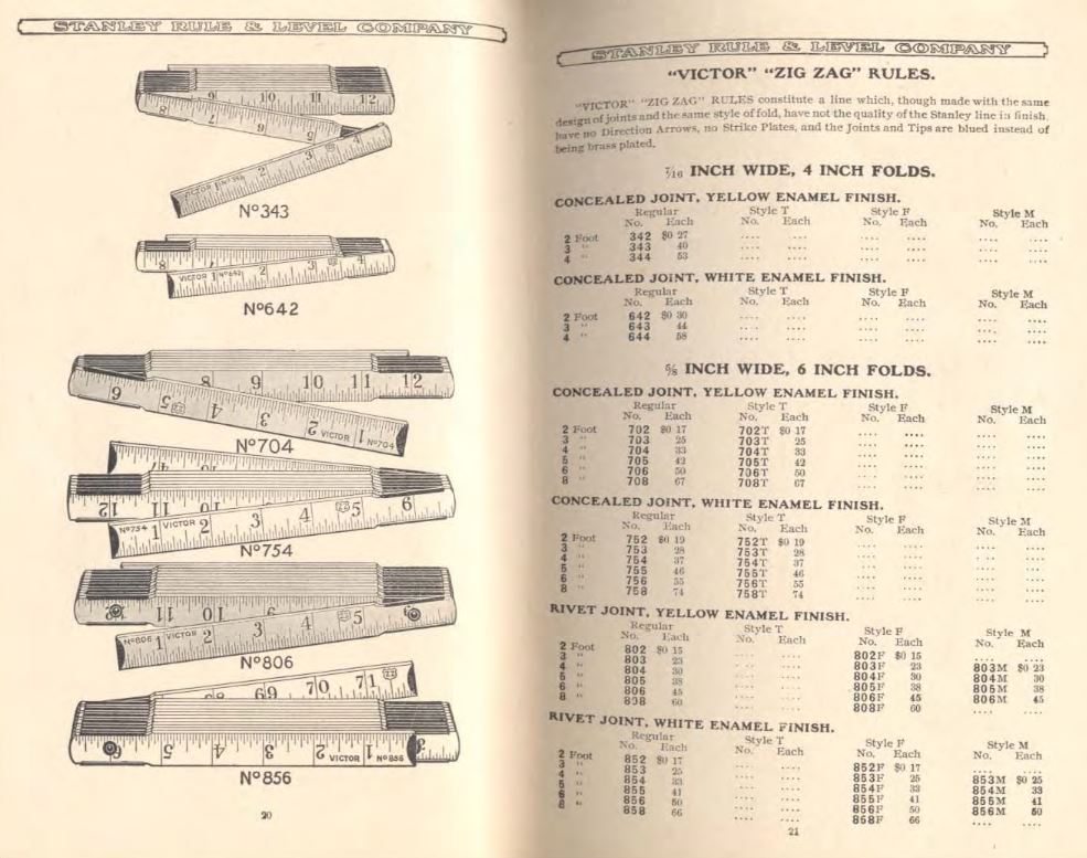 180 Antique Tool Catalogs and Brochures, Price Guides, Craftsman