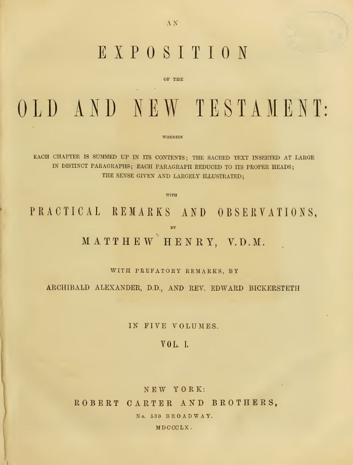 Matthew Henry