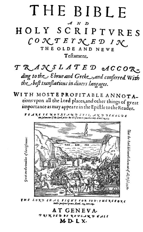 Geneva Bible 1560