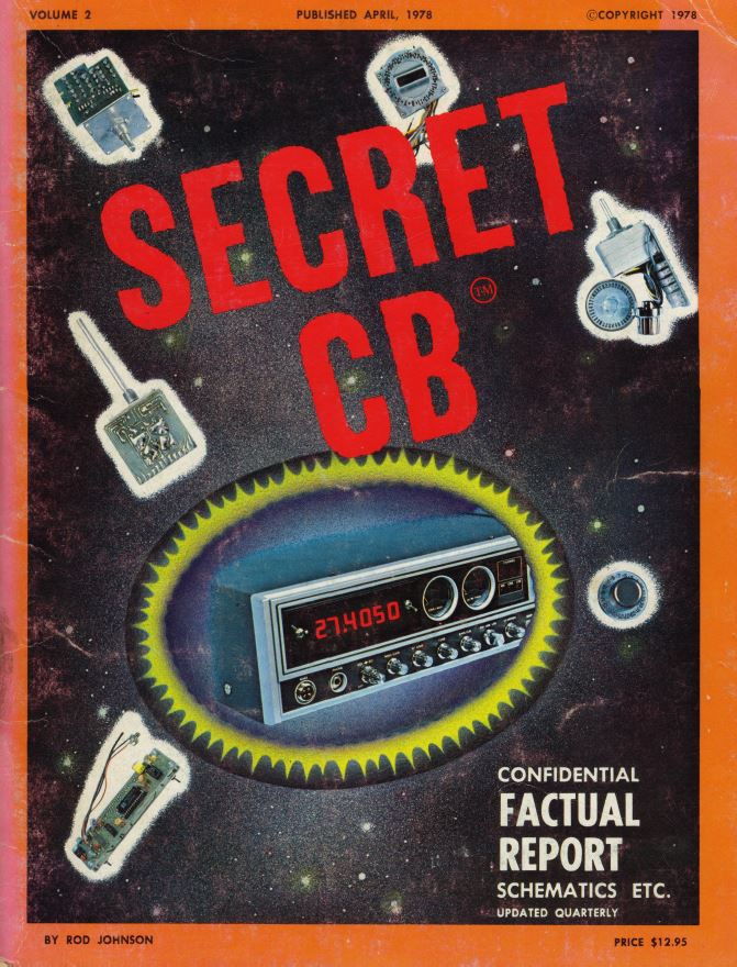 Secret CB Magazine, Vintage CB Radio Modifications, 29 Issue PDF Set CD