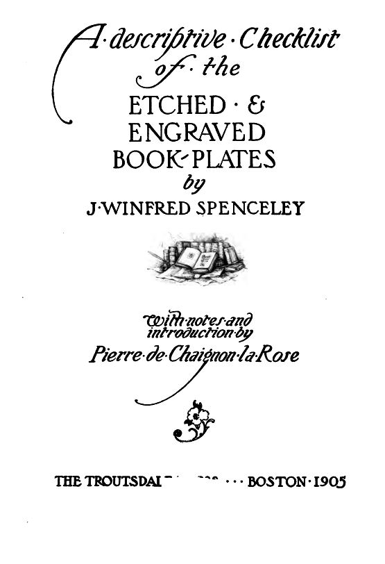 Book Plates Books