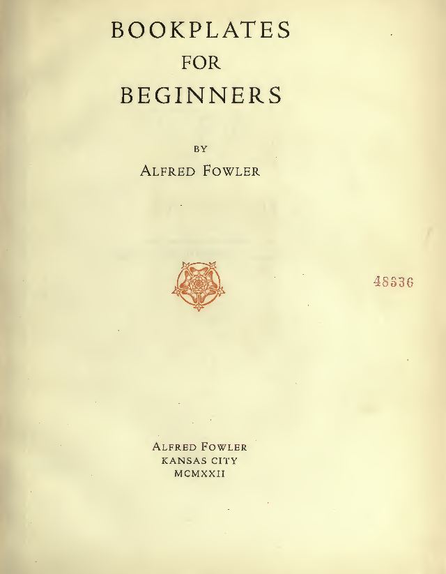 Book Plates Books