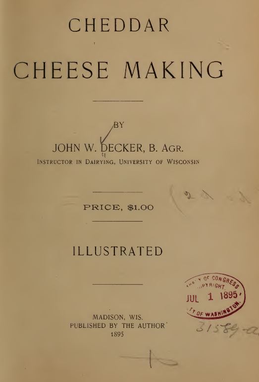 Cheese Books