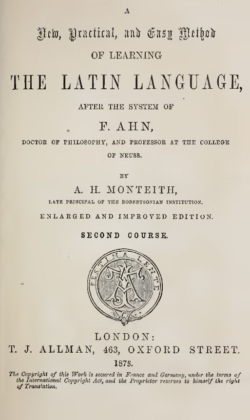 Latin Books
