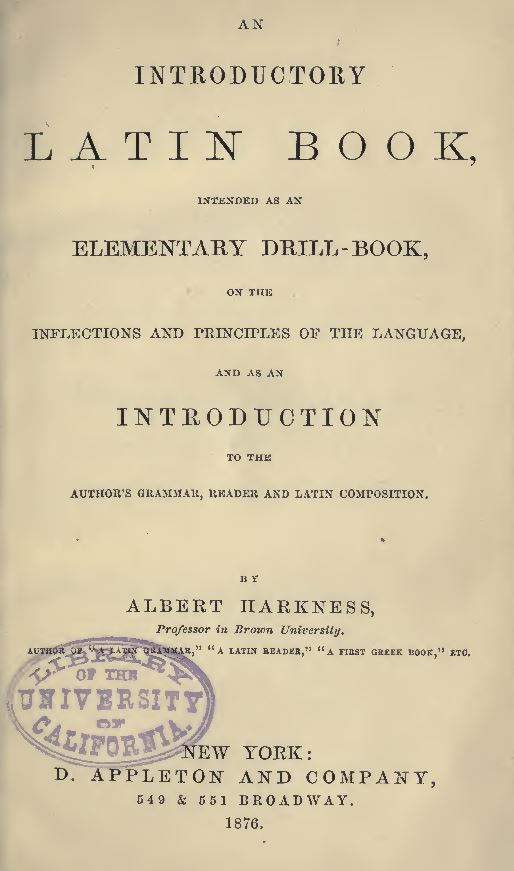Latin Books