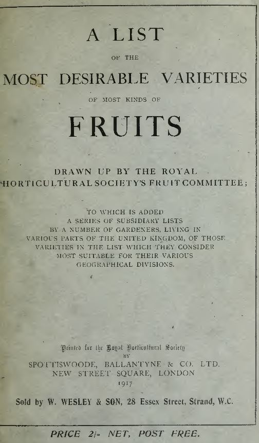Fruit Culture Books